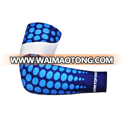 High Quality OEM Breathable Anti-slip Spandex Lycra Sports arm sleeves compression