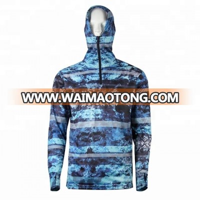 OEM sublimation Digital transfer Long Sleeve fishing wear