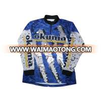 Custom sublimated Tournament Fishing shirts